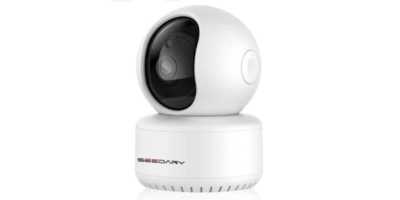 EASYTAO V380 Cámara de Seguridad Interior WiFi, 360 Grados, 720P Camara  Inalambrica con Visión Nocturna y Audio Bidireccional Monitor para  Hogar,Bebé
