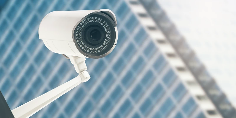Aviso de Seguridad - Videovigilancia en Uso en estos Locales Icono de  Cámara de Vídeo Horizontal - Wall